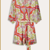 POM-- JUMPSUIT - Marrakesh Summer orange-POM240007