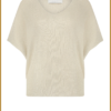 NUKUS - Dina Top Lurex Off White-NUK240001