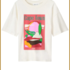 POM - TSHIRT - Sunset beige -POM240002