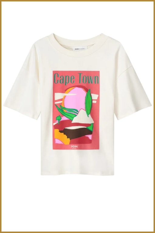 POM - TSHIRT - Sunset beige -POM240002 - Afbeelding 2
