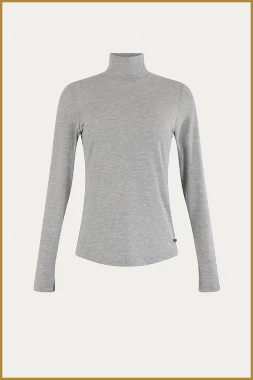 MSCW efamia-light grey melange solid-MOS2400145 - Afbeelding 2
