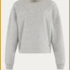 MSCW logo sweater-light grey melange solid-MOS2400143