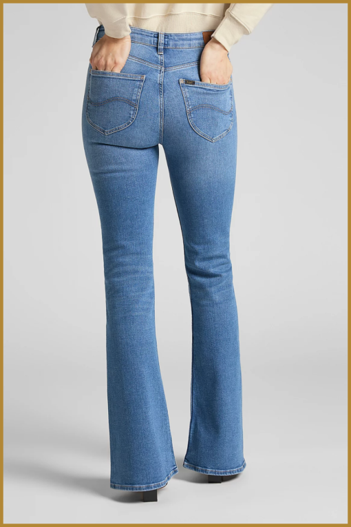LEE - Jeans Breese Jaded -Blauw -LES240002 - Afbeelding 2