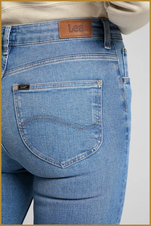LEE - Jeans Breese Jaded -Blauw -LES240002 - Afbeelding 3