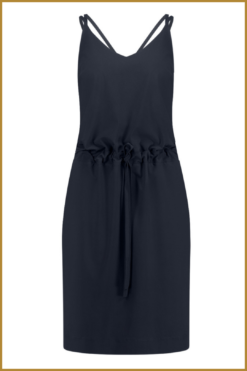Alternative view of STUDIO ANNELOES - Rutique dress dark blue -STU240048