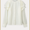POM - BLOUSE - Isla Blooming Ecru-POM240003