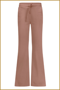 Alternative view of STUDIO ANNELOES -  Abigail trousers bruin -STU240095