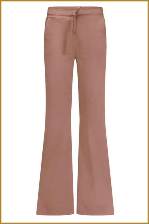 STUDIO ANNELOES -  Abigail trousers bruin -STU240095 - Afbeelding 2