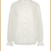 NUKUS - Jenna Blouse Lurex offwhite -NUK240018