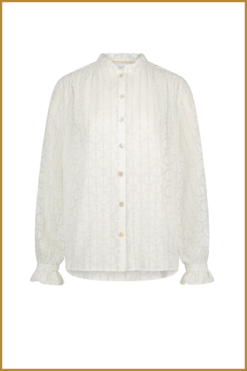 Alternative view of NUKUS - Jenna Blouse Lurex offwhite -NUK240018