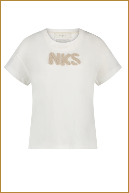 NUKUS - Lagos shirt offwhite -NUK240012 - Afbeelding 2