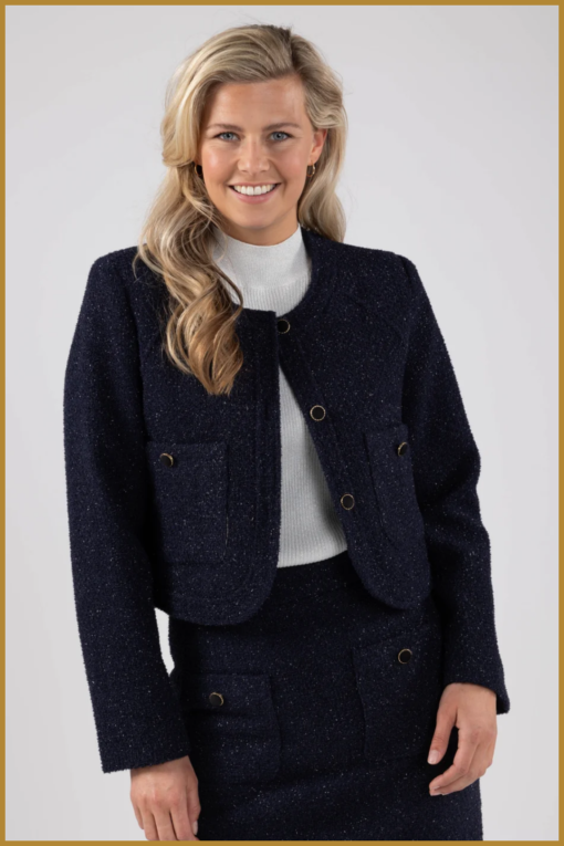 NUKUS -  Manchester Jacket navy -NUK2410021