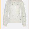 FABIENNE CHAPOT Hilly Multi Pullover cosy white -FAB240076