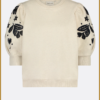 FABIENNE CHAPOT -Henriette sweater oatmeal melange -FAB240056