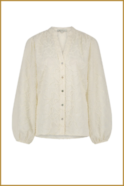 Alternative view of NUKUS - Daan blouse offwhite wit -NUK240011