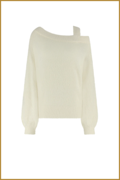 Alternative view of NUKUS - Praag Pullover offwhite -NUK240013