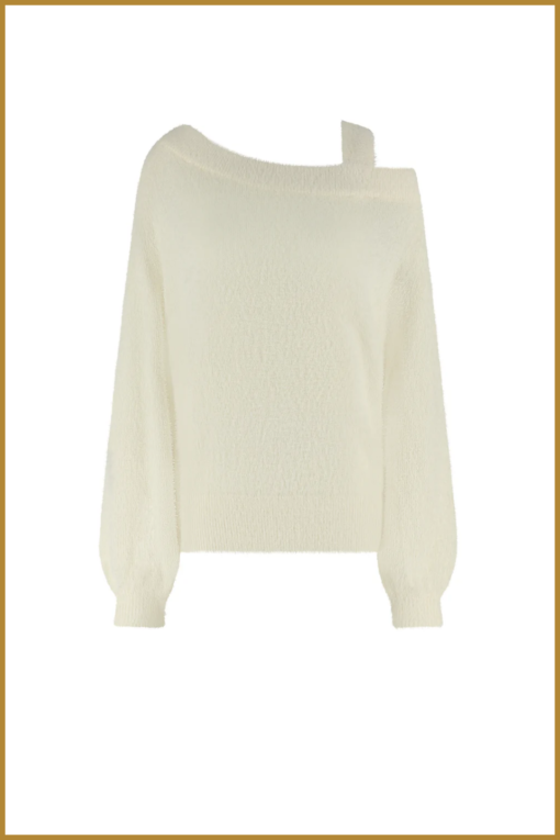 NUKUS - Praag Pullover offwhite -NUK240013 - Afbeelding 2