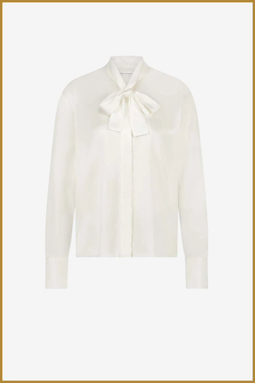 JL magda blouse-white-JAN240021 - Afbeelding 2
