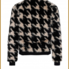 ZIP73- ZIP240002 Bomber Teddy Zw/Champagne-ZIP240002