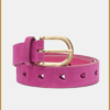 FABIENNE CHAPOT - Cut It Out Heart Belt plum party -FAB240073