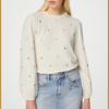 FABIENNE CHAPOT Hilly Multi Pullover cosy white -FAB240076