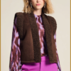 POM - GILET - Lammy Brown -POM240019