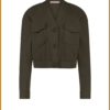 STUDIO ANNELOES - Becky cargo jacket groen -STU24327