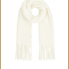 INUZ - Colorful Winter sjaal - gebroken wit-YEH240009