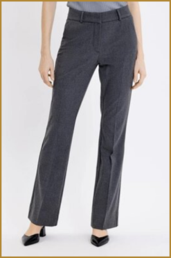 FIVE UNITS - Pantalon Clara 871  dark grey-FIU240046