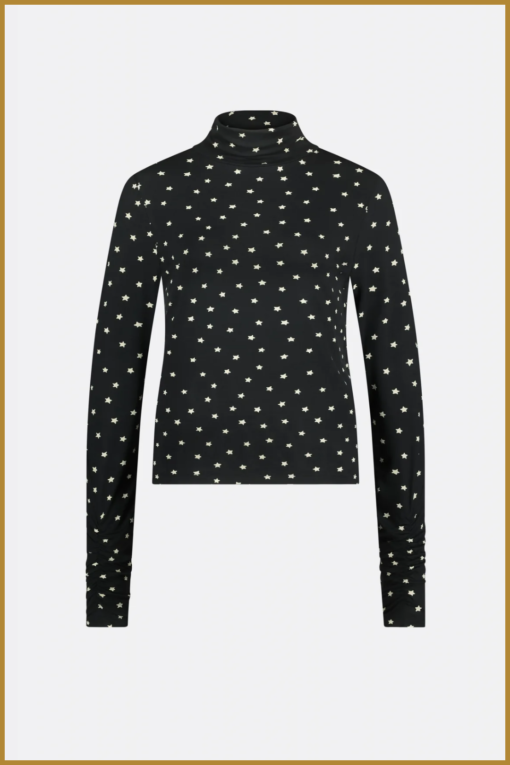 FABIENNE CHAPOT - Jade top black white -FAB240082 - Afbeelding 2