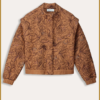 POM - JACKET - Butterfly Sugar Brown -POM240020