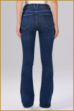 Alternative view of MOD - Sina bootcut calamity blue -MOPD240014