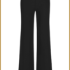 STUDIO ANNELOES - Lexie bonded trousers zwart -STU2400328