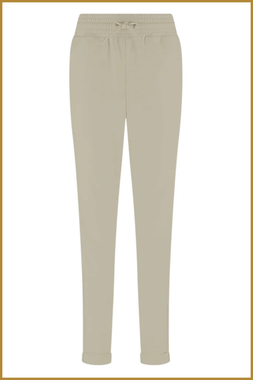 NUKUS - Paris Pants PU Off White -NUK240023 - Afbeelding 2