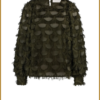 NUKUS- Jade Top Burned Olive groen -NUK240022