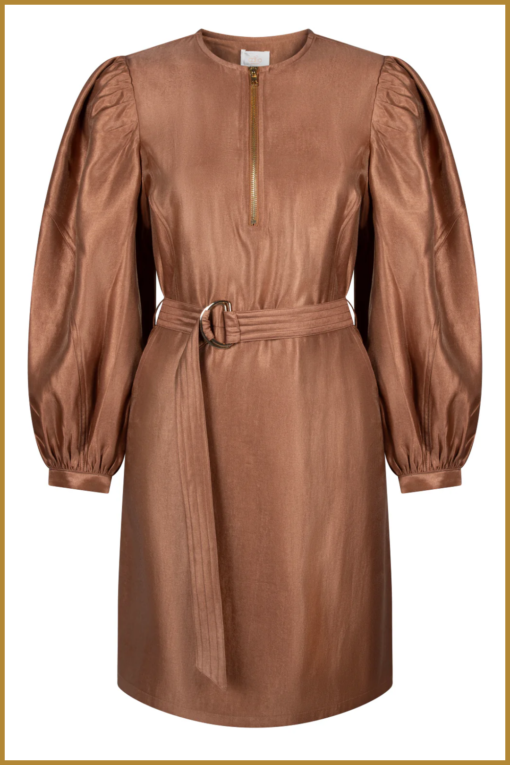 AAIKO semira shin twill 545-bronzante-AAI240033 - Afbeelding 2
