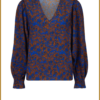 YDENCE - Top Merel 1101 blauw -YDE240068