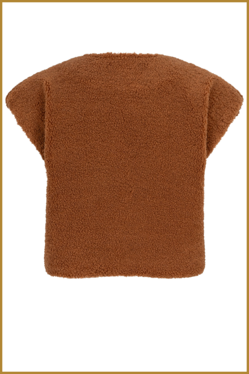 YDENCE - Gillet So[phie camel -YDE240047 - Afbeelding 2