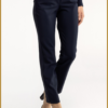 STUDIO ANNELOES - Anne bonded trouser dark blue -STU240315