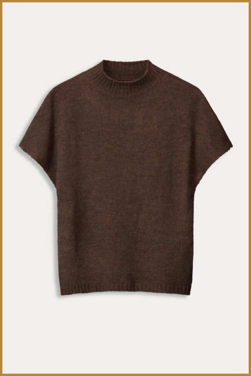 POM -TOP - Brown bruin -POM240015 - Afbeelding 2