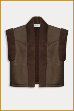 Alternative view of POM - GILET - Lammy Brown -POM240019