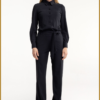 STUDIO ANNELOES-Angel jumpsuit ls zwart-STU240349
