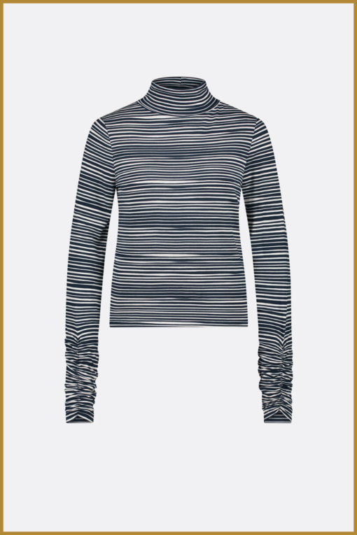 FABIENNE CHAPOT - Jade top navy -FAB240093 - Afbeelding 2