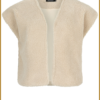 YDENCE - Gilet Sophie offwhite -YDE240046