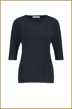Alternative view of STUDIO ANNELOES - Felica soft pulloverblauw -STU240331