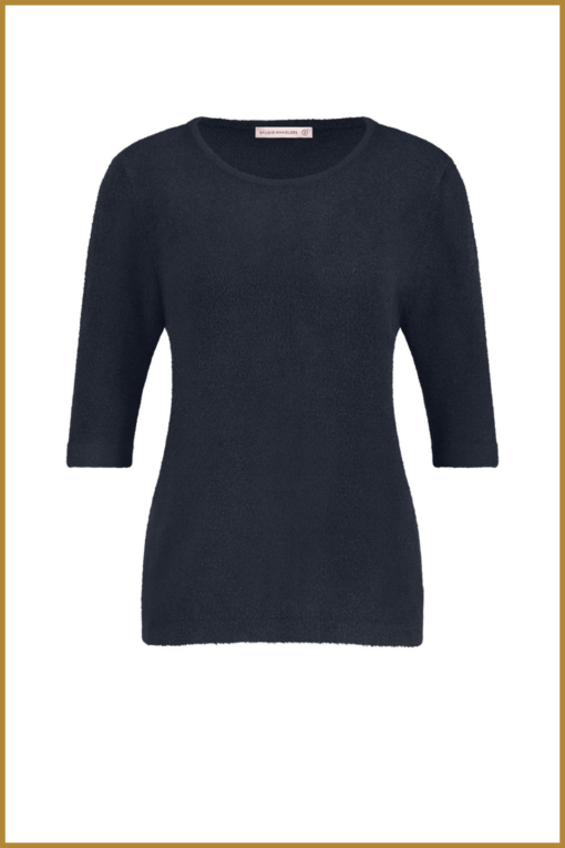 STUDIO ANNELOES - Felica soft pulloverblauw -STU240331 - Afbeelding 2