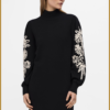 OBJECT-OBJJOANA L/S KNIT DRESS zwart-OBJ240072