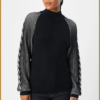 OBJECT - OBJSOFIE KNIT RE L/S PULLOVER zwart -OBJ240067