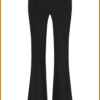 LADY DAY - Poppy flared zwart-MYP240046