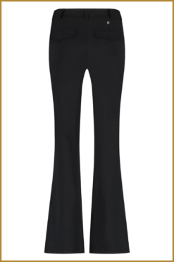 Alternative view of LADY DAY - Poppy flared zwart-MYP240046